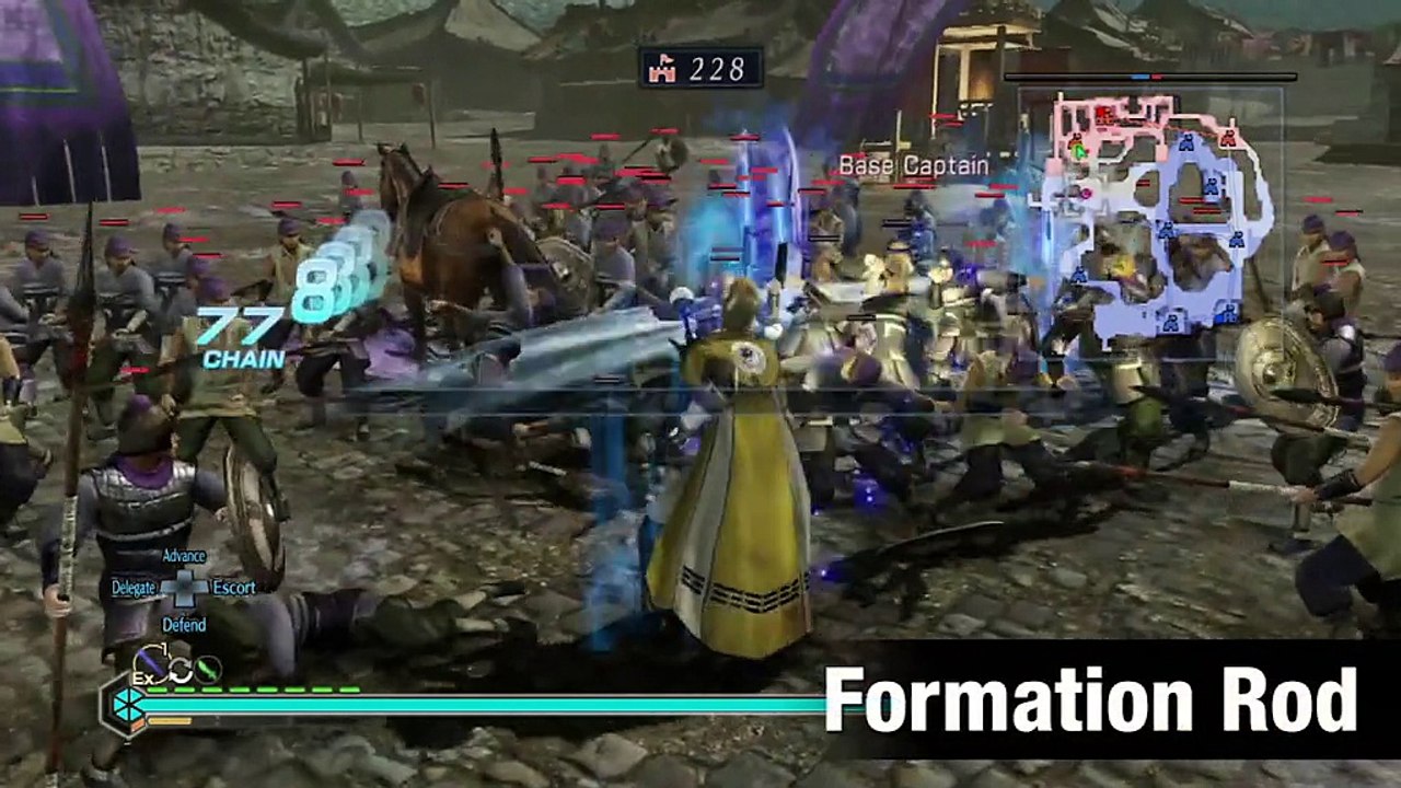 Dynasty Warriors 8 Empires - Formation Rod Weapon Trailer