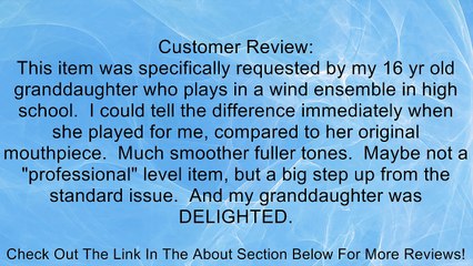 B45 13 Series  Bb Clarinet Profile 88 Mpc Review