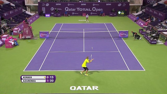 Doha: Kerber-Klatsche durch Azarenka