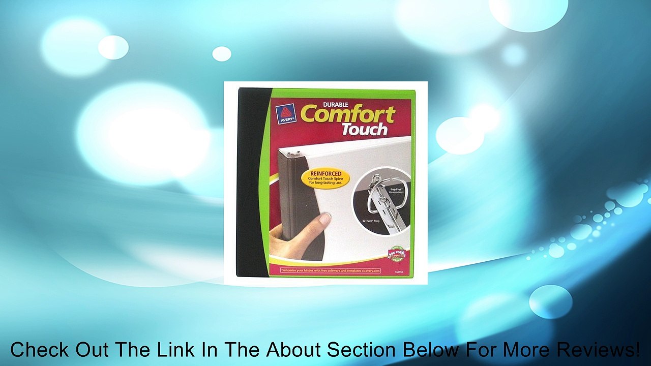 1" Comfort Touch Durable View Binder Review
