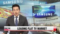 Korean firms lead in U.S., European TV markets