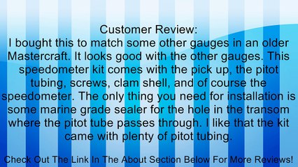 Speedometer KIT 50 MPH SAHARA Review