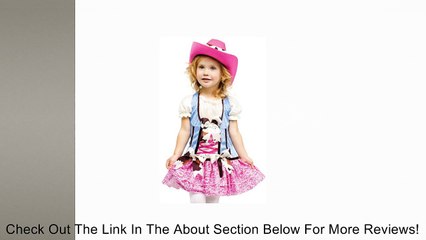 Fun World Costumes Baby Girl's Rodeo Sweetie Toddler Costume Review