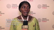 EPAÏNETTE DJIMINA - Crans Montana Forum (Jean-Paul Carteron) - African Women's Forum