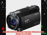 Sony HDR-CX730 Camescopes Classique 1080 pixels Zoom Optique 10 x 6.65 Mpix