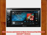 Pioneer AVH-X2600BT 2-DIN Multimedia DVD Receiver with 6.1 Inch WVGA Touch Screen Display Portable