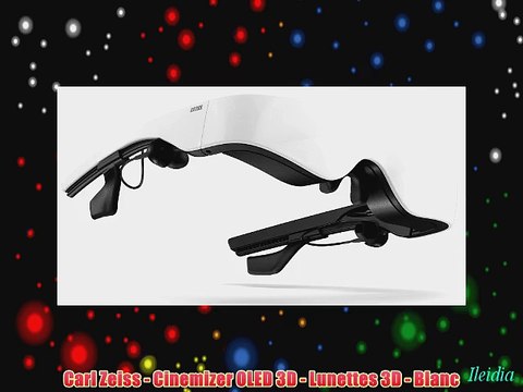 Carl Zeiss - Cinemizer OLED 3D - Lunettes 3D - Blanc