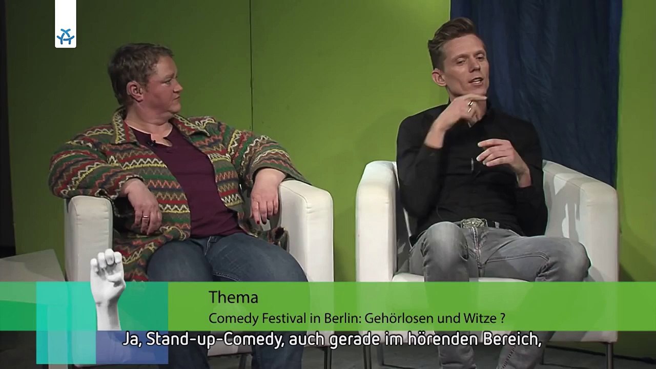 Gehörlos und Comedy