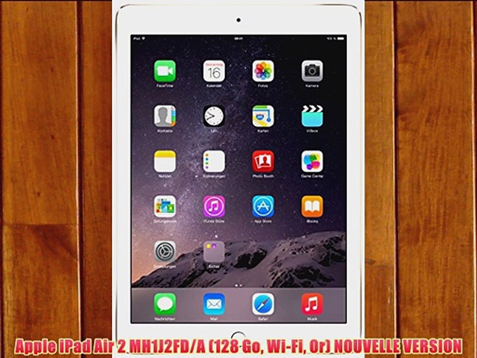 Apple iPad Air 2 MH1J2FD/A (128 Go Wi-Fi Or) NOUVELLE VERSION