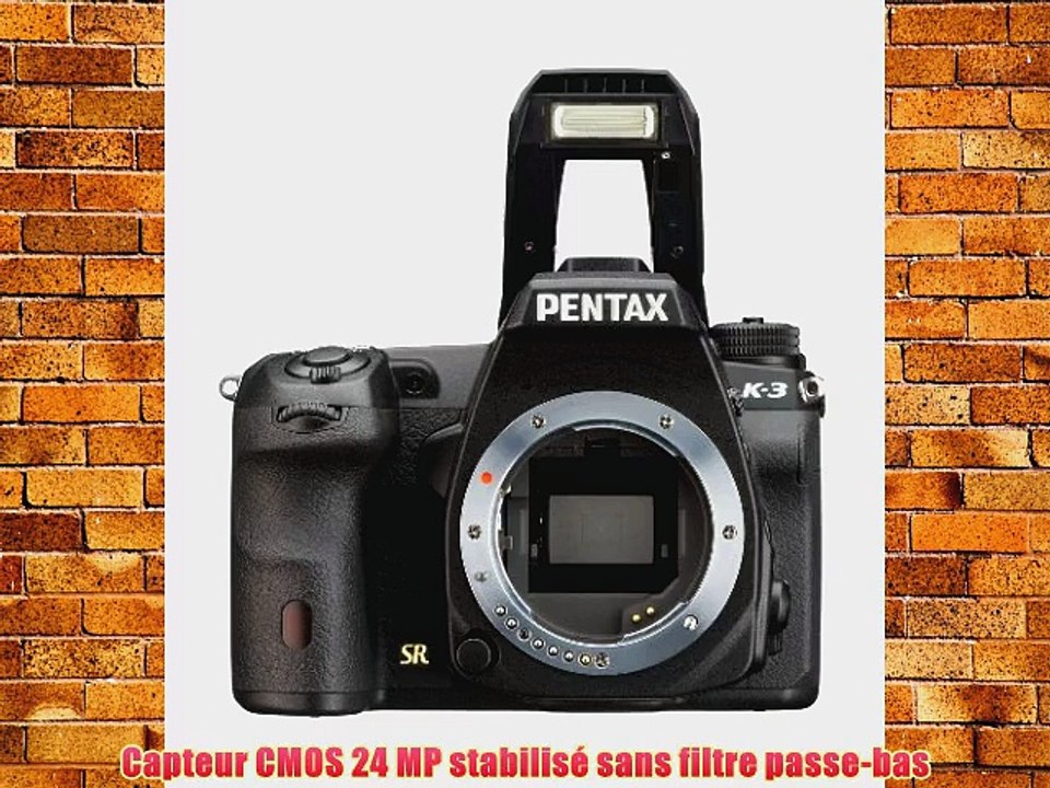 Pentax K3 Appareil photo num?rique Reflex 24 Mpix Kit Objectif 1.8-50 mm Noir