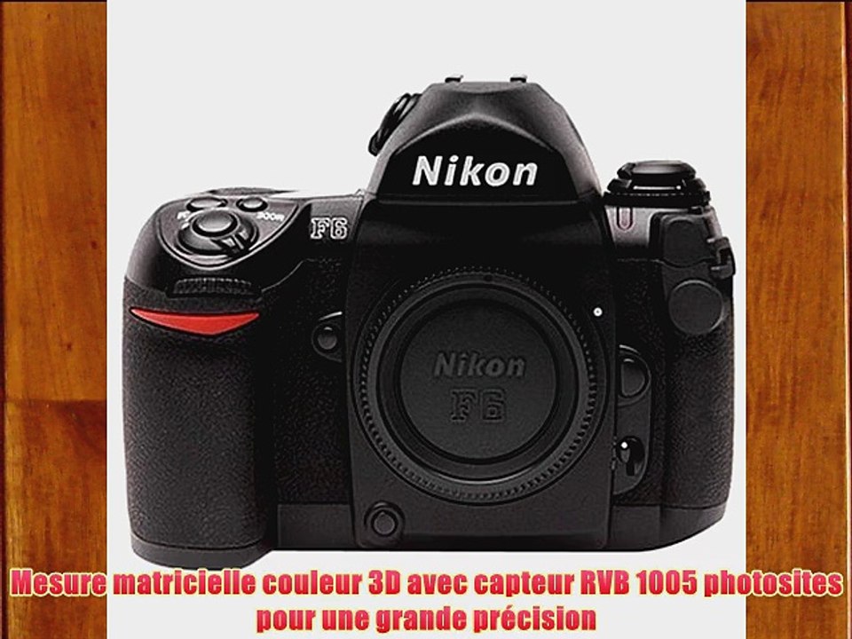 Nikon F6 Appareil photo argentique