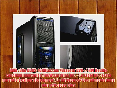Sedatech - PC Gamer Casual Unit? Centrale (AMD Athlon II 750K 4x3.4Ghz Geforce GT630 1024Mo