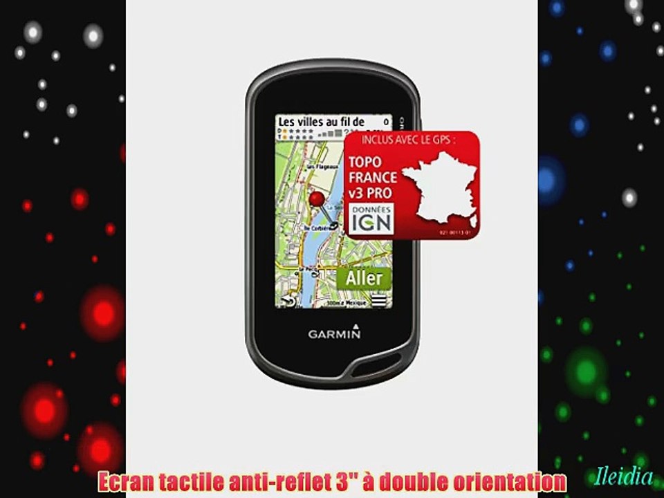 Garmin Oregon 600 - GPS cartographique tactile de randonn?e - Inclus cartographie TOPO France