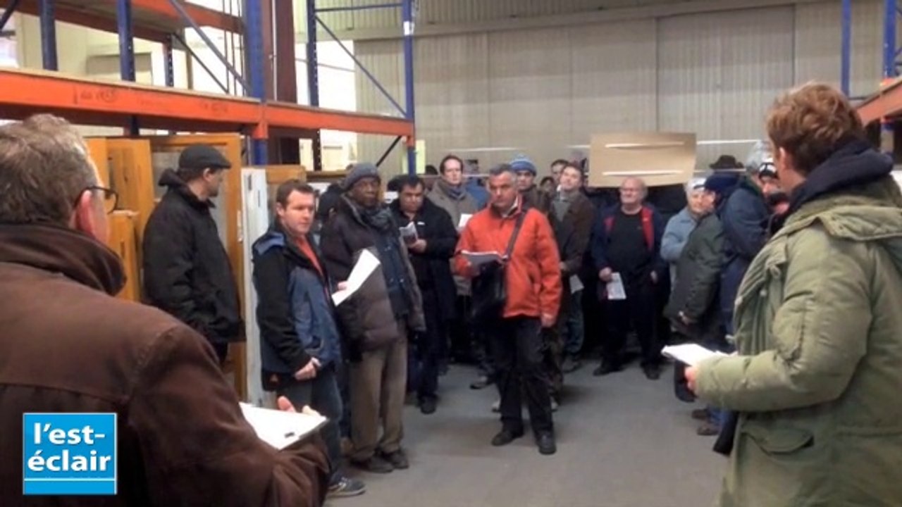 Vente aux enchères des stocks et des machines de l’usine Simpa