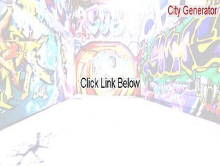 City Generator Free Download [Download Here 2015]