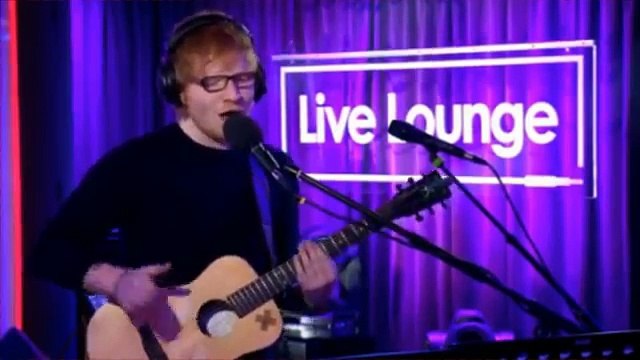 Ed Sheeran Christina Aguilera BBC Radio 1 Live Lounge 2015