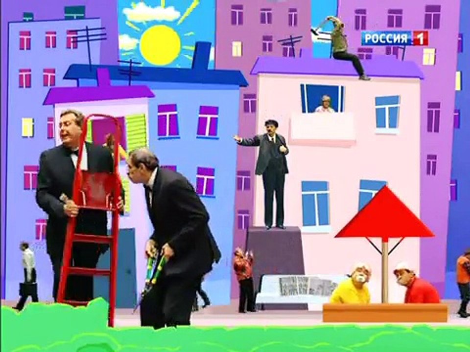 staroetv.su / Городок (Россия, 2008) 173 выпуск. Городок: всё хорошее когда-нибудь ломается!