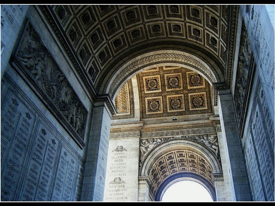Vidéo L'arc de triomphe Paris