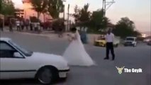 Gelin etrafında drift yapmak