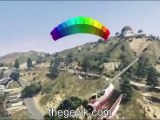 GTA'da uçak paraşütle uçak düşürmek