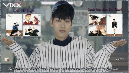 VIXX – Cold At Night k-pop [german Sub] Special Single Album Boys' Record