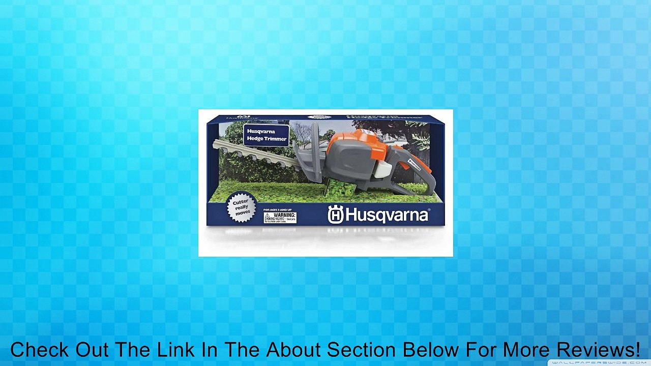 Husqvarna 585729103 122HD45 Toy Hedge Trimmer Review