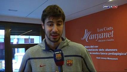 Ante Tomic valora su actuación en la Copa del Rey