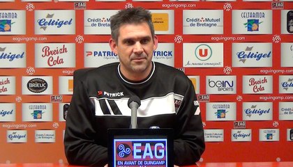 UEL-16e / KIEV-EAG : la conférence de presse d'avant match de J.Gourvennec