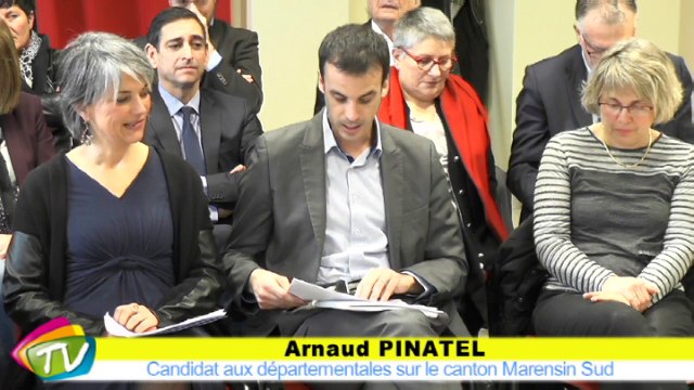 Départementales: présentation du programme de la liste «Les Landes en avant»