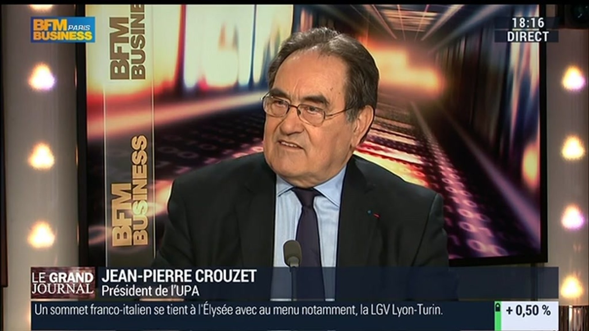Jean-Pierre Crouzet, président de l'UPA (1/3) - 24/02 - Vidéo Dailymotion