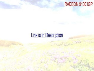 RADEON 9100 IGP Key Gen - radeon 9100 igp driver update