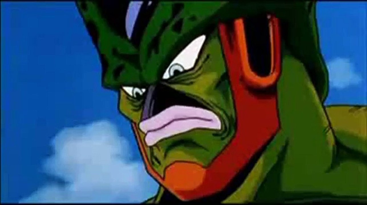 DBZ Cell détruit des îles