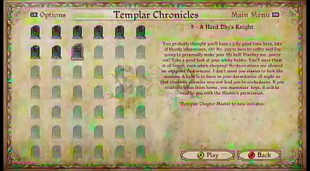 The First Templar ( Xbox360) Walkthrough Part 20