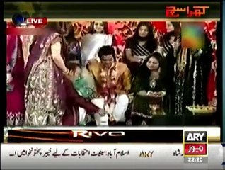 Khara Sach With Mubashir Lucman - 24th February 2015