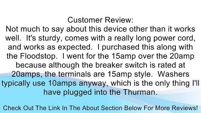 Furman MP-15 Power Relay Accessory, 15 Amp, Two Outlets, Remote Turn-on from Momentary or Maintained Contact Switches Review