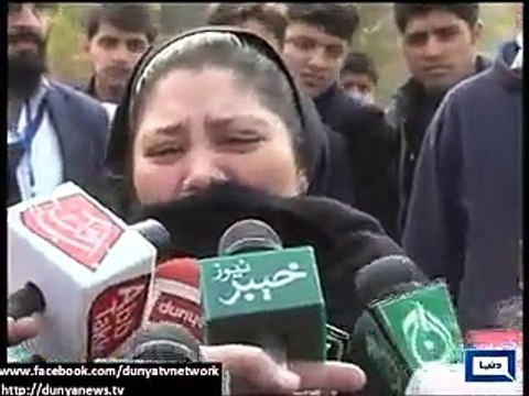 Parents of Peshawar Attack Victim criticizes Imran khan on his arrival at APS