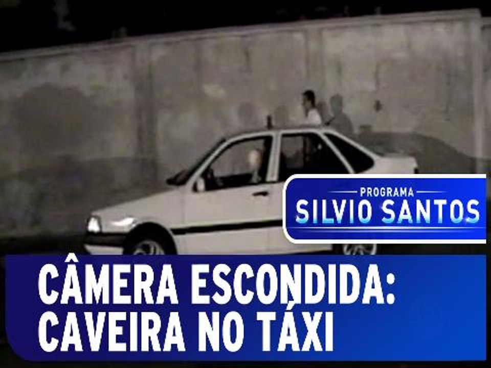 Camera Escondida Do Silvio Santos Caveira Na Moto Caveira No Taxi Video Dailymotion