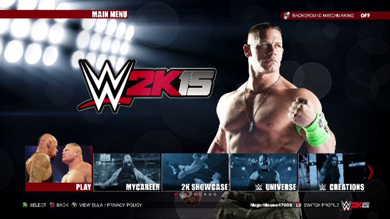 wwe 2k15 universe mode episode 1