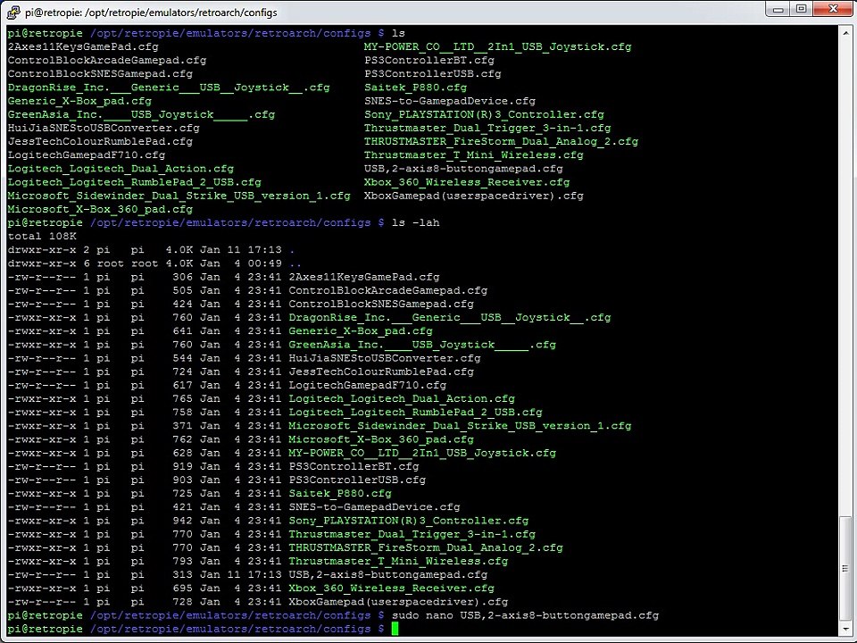 RetroPie: Multiple USB Controllers