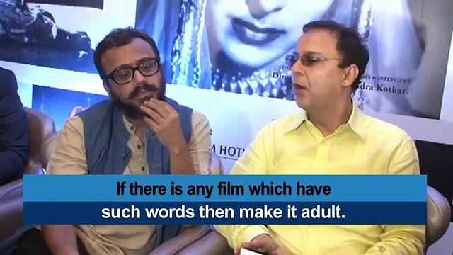 Censor Board's list of abusive words_ Vidhu Vinod Chopra Reacts
