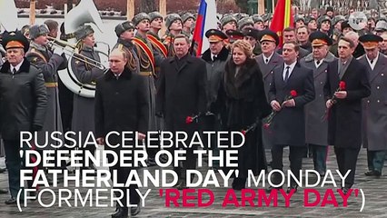 Putin's 'Defender Of The Fatherland' Speech Defends Fatherland