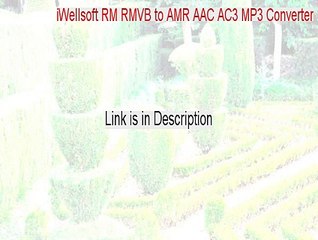 iWellsoft RM RMVB to AMR AAC AC3 MP3 Converter Download [iWellsoft RM RMVB to AMR AAC AC3 MP3 Converter]