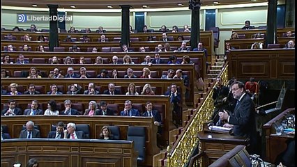 Rajoy, a Sánchez: "No vuelva usted aquí, ha sido patético"