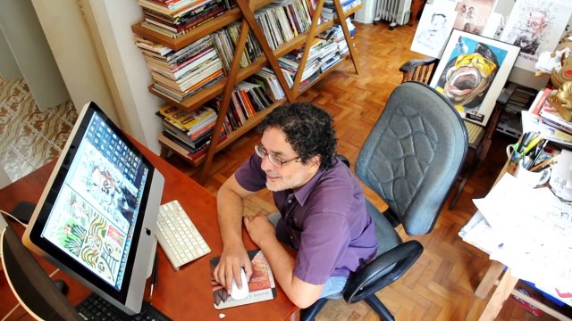 Bira Dantas assume cadeira na Academia Brasileira de Histórias em Quadrinhos