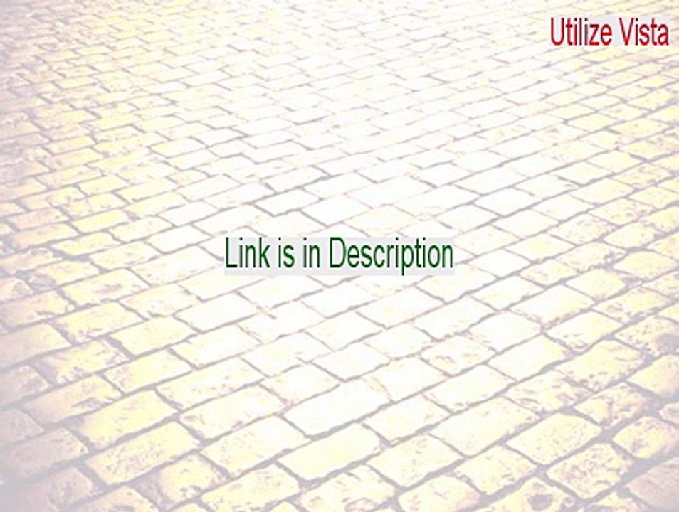 Utilize Vista Serial - Instant Download