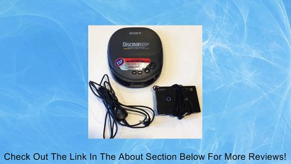 Sony D-242CK Discman Compact CD Player Review
