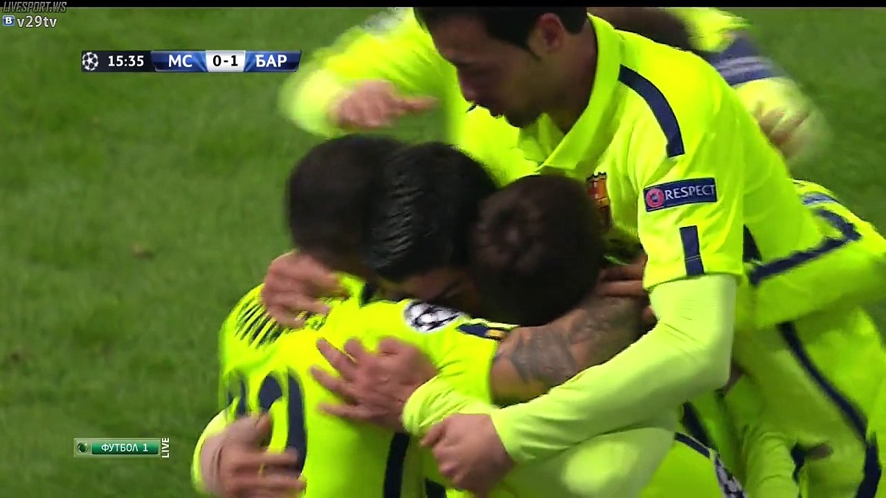 L.Suarez goal ( MC 0-1 FCB) HD