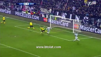 هدف يوفنتوس فى مرمى بوروسيا دورتموند	 (1-0) || دوري ابطال اوروبا