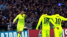 Luis Suarez 0:2 | Manchester City - Barcelona 24.02.2015 HD
