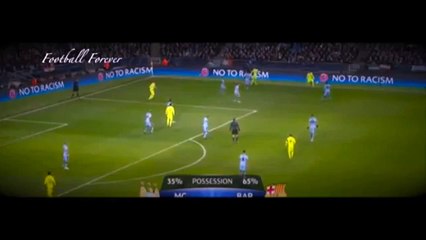 هدف برشلونة الأول في مانشستر سيتي لويس سواريز